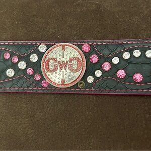 Leather Cuff Bracelet GIRLS WITH GUNS 👧NWOT